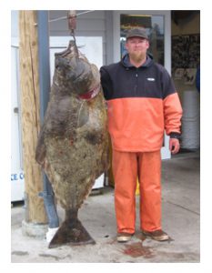 Matt Blume and his Halibut