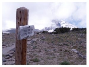 trail-junction-cooperspur Cooper Spur trail junction