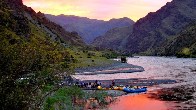 Pause to take in the incredible scenery, wildlife viewing and fishing along the Snake River.