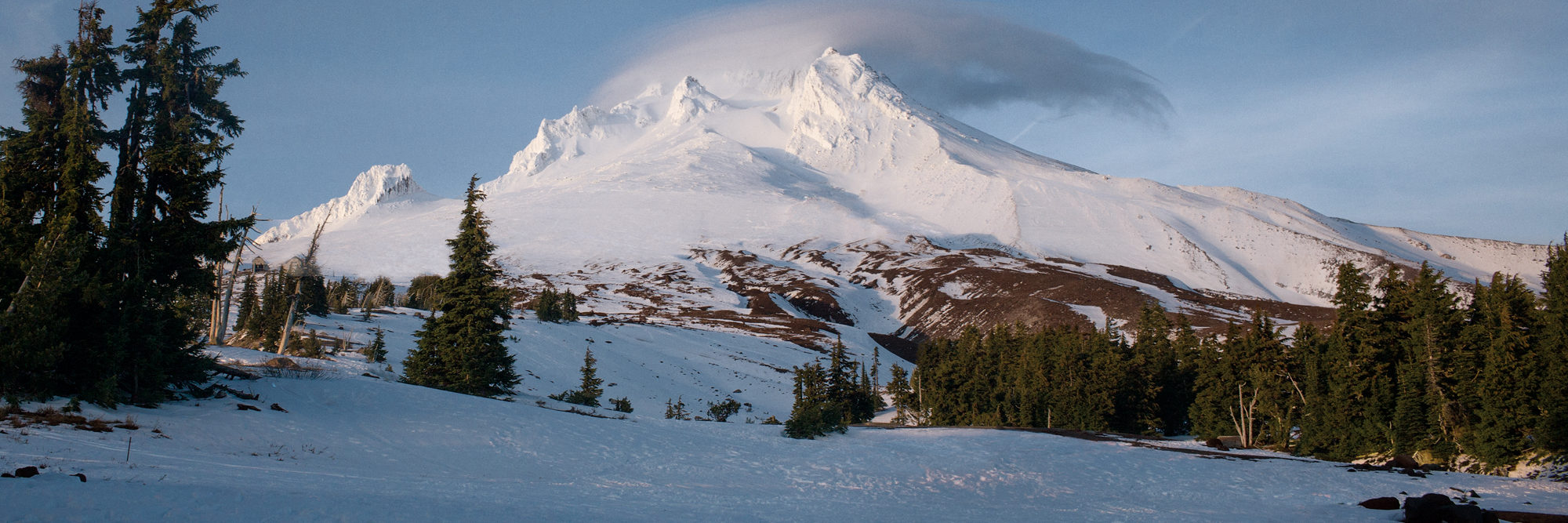 Cross-country skiing at Mt. Hood Oregon