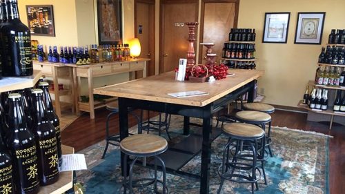 Visit the tasting room at Kookoolan World Meadery in Yamhill for a taste of cold processed honey wine.