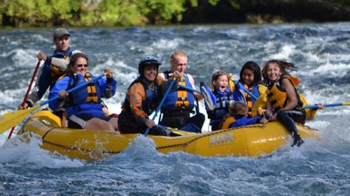 Rafting the McKenzie River