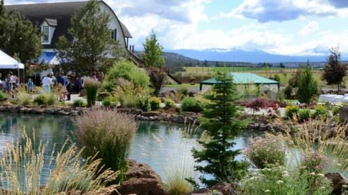 Faith, Hope and Charity Vineyards is named after the peaks of the looming Three Sisters mountains that can be seen in full glory from every corner of the property.
