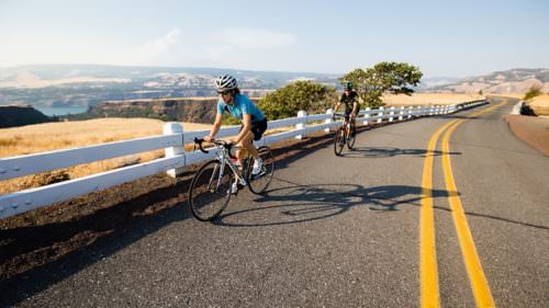 It's now easier than ever to explore the glorious landscape of the Gorge and Historic Columbia River Highway by bicycle. (Photo credit: Tyler Roemer)