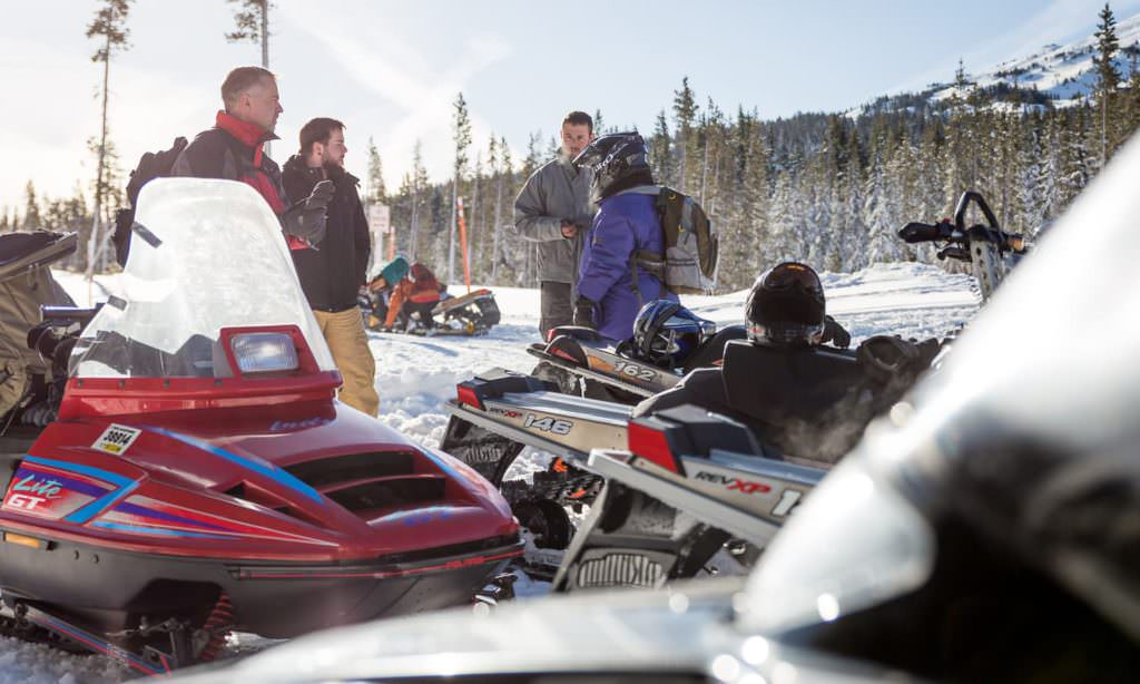 Snowmobiling in the Cascades Travel Oregon