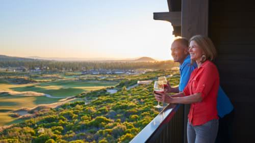 One of Central Oregon's newest resorts, Tetherow offers incredible views of the landscape, including Powell Butte and the Ochoco Mountains to the east.