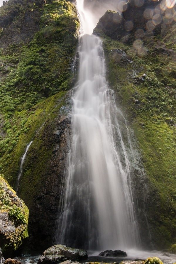 Lower part of Starvation Creek Falls