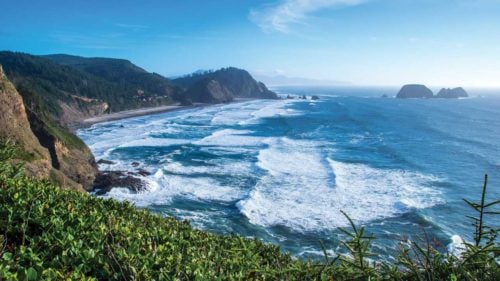 Admire the waves as you follow the gorgeous Oregon coastline and stop for tasty treats along the way. (Photo by Tillamook Coast)