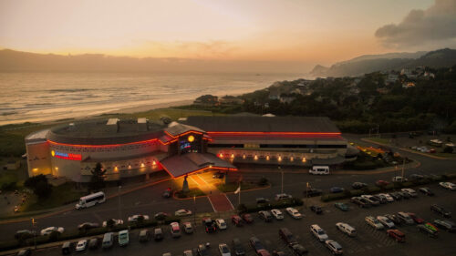 The Siletz Tribe-owned Chinook Winds Casino Resort in Lincoln City offers comfortable ocean-front lodging, high-end dining and a variety of entertainment for all.