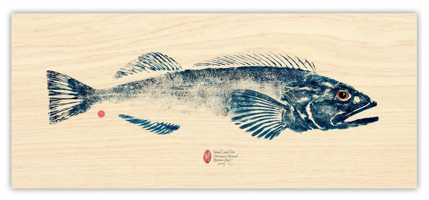 The Art of Fish Prints on the Oregon Coast - Travel Oregon