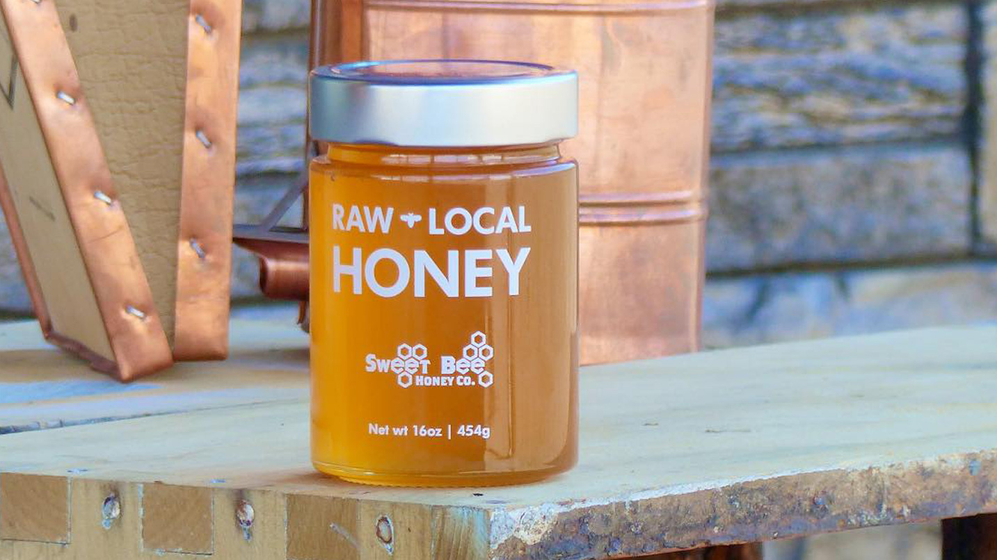 A jar of honey