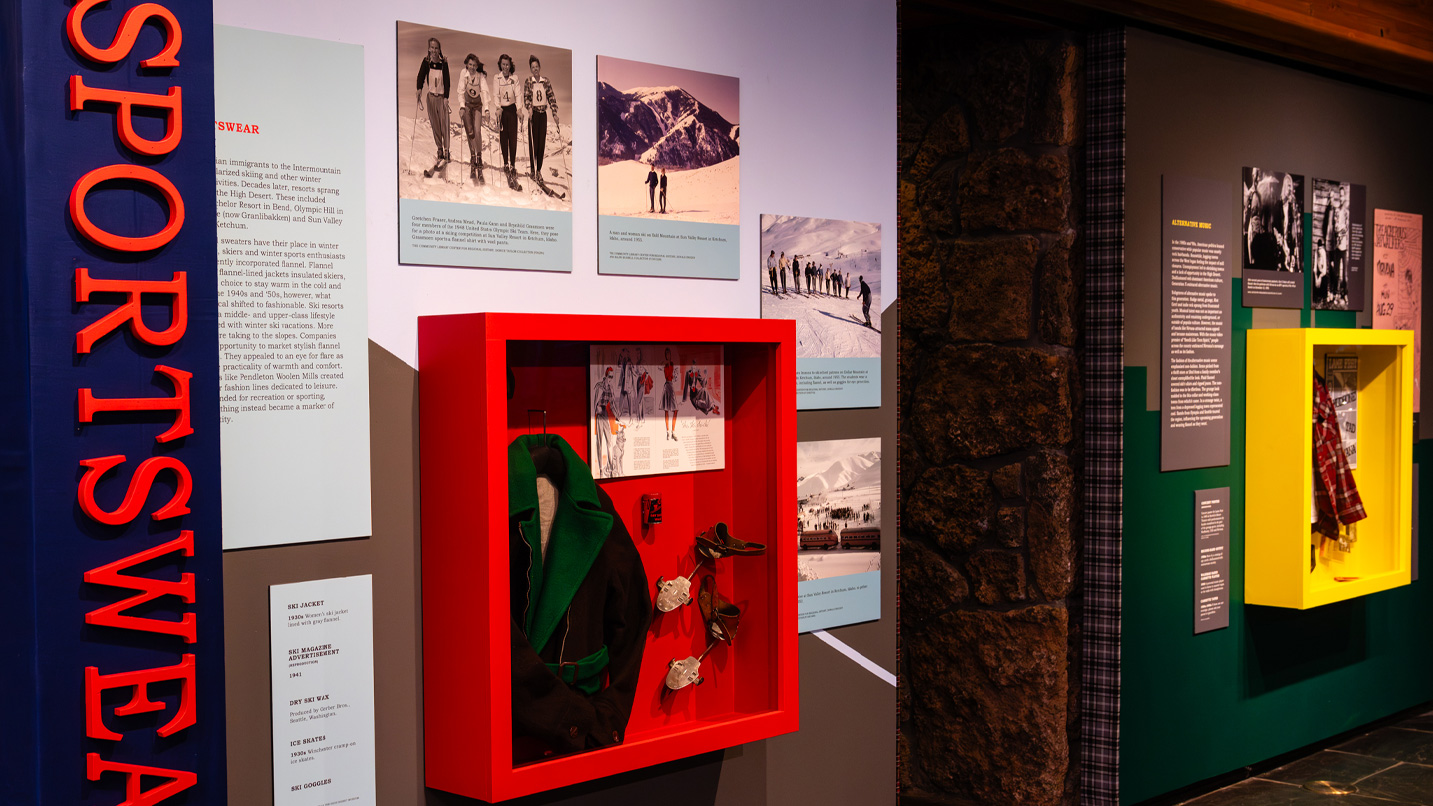 Entrance to an exhibit.