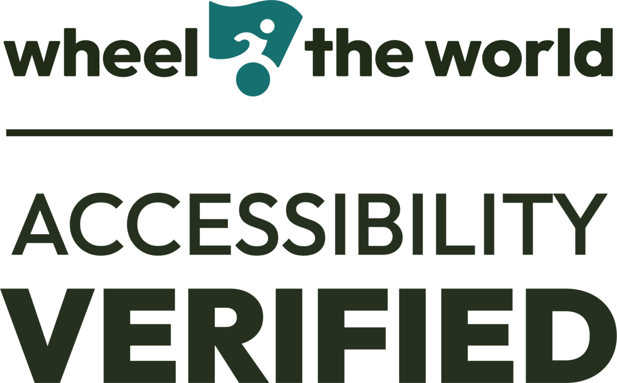 Wheel the World Logo that says Accessibility Verified